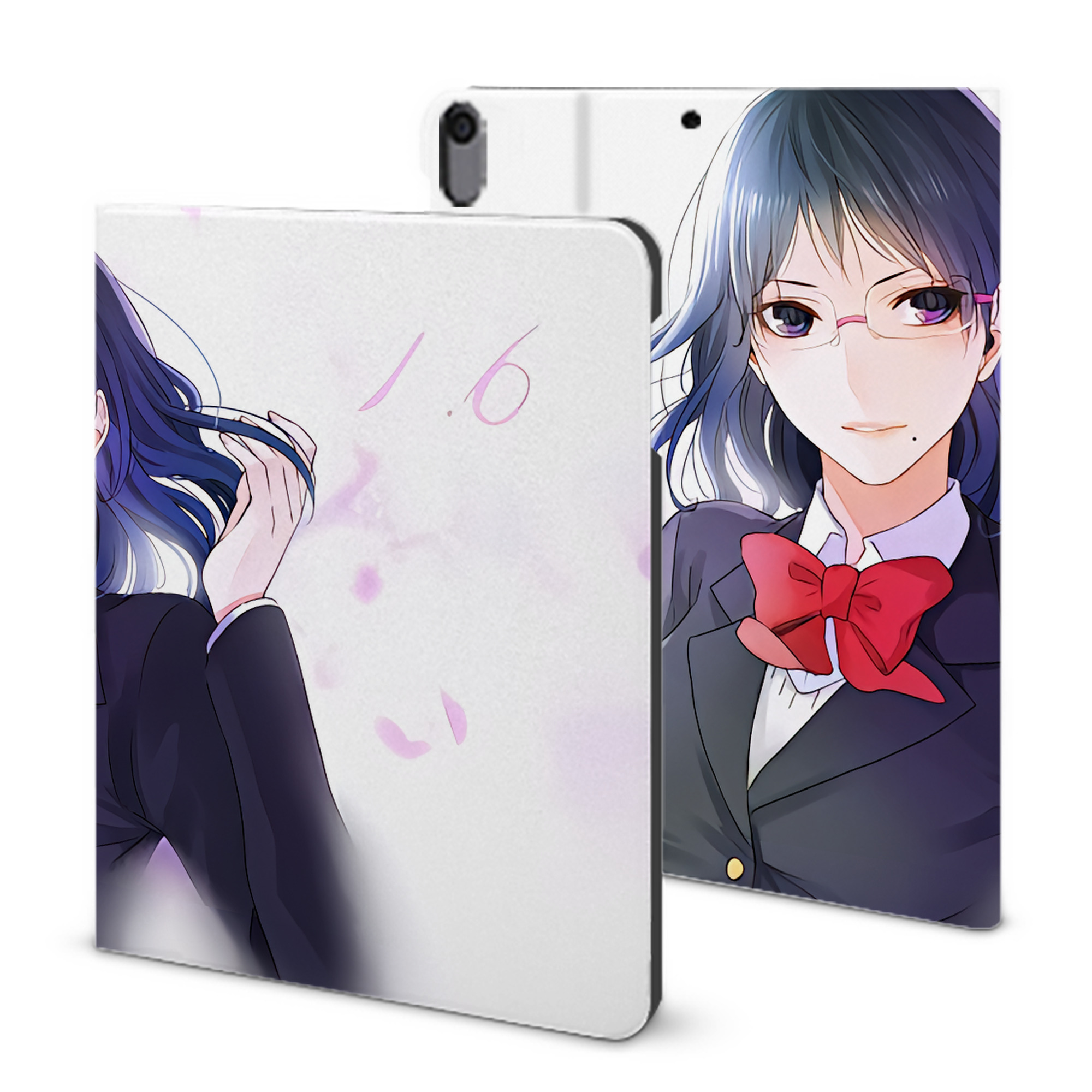 （画像用） ハイキュー!! Haikyu!! IPad ケース ブック型 PUレザー TPU 耐衝撃 軽量 薄型 ペン収納なし 全面保護 IPad 各モデル対応